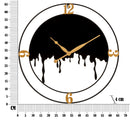 Orologio da Parete Ø66 cm Splash in Ferro-6