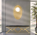 Specchio Eye Glam 75x8x110,5 cm in Ferro e MDF Oro-7