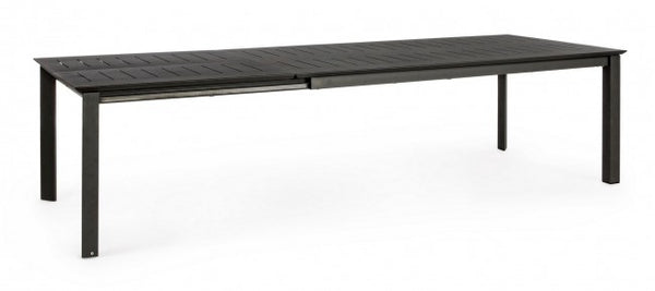 prezzo Konnor Table Extensible 200-300x110 cm Anthracite en Aluminium