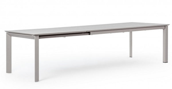 Konnor Table Extensible 200-300x110 cm Rastin en Aluminium acquista