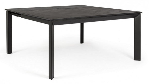 Konnor Table Extensible 160x110/160 cm Anthracite en Aluminium sconto