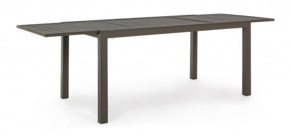 Table Extensible Hilde 160-240x90 cm Café en Aluminium online