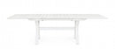 Tavolo Allungabile Kenyon 180-240x100 cm Bianco in Alluminio-4