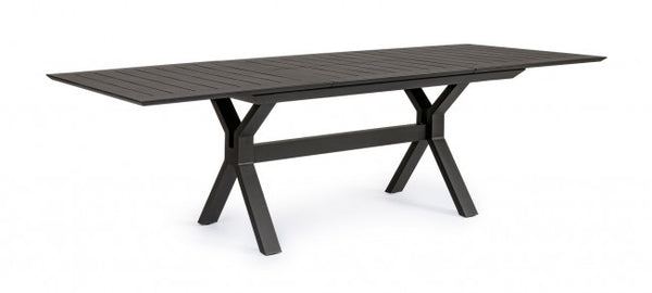 acquista Table Extensible Kenyon 180-240x100 cm Anthracite en Aluminium