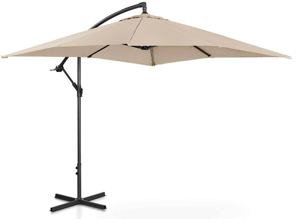 prezzo Parasol de jardin décentralisé 2,5x2,5m Toulouse Beige