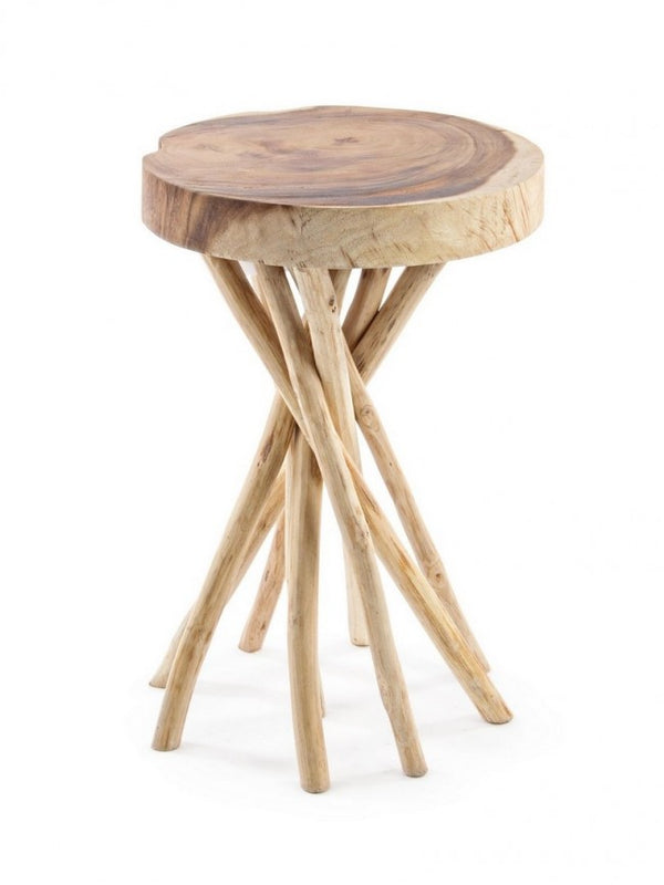 Table basse en bois Solidad 35x35 sconto