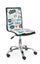 Chaise de bureau Young Hello en similicuir