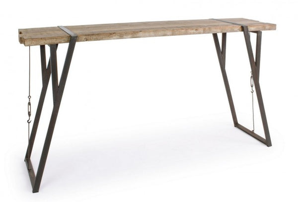 prezzo Table Bar Blocks 200x54 Fixe en Bois