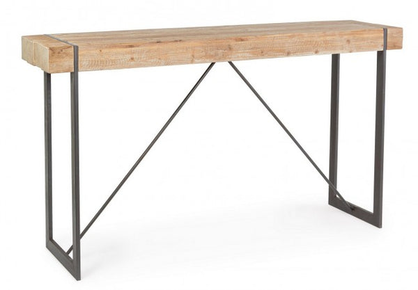 acquista Table de Bar Garrett 200x50 Fixe en Bois