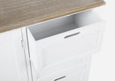 Credenza Dorotea 2 Ante 3 Cassetti in Legno-2