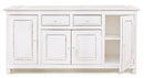 Credenza Colette 4 Ante-2 Cassetti in Legno-4