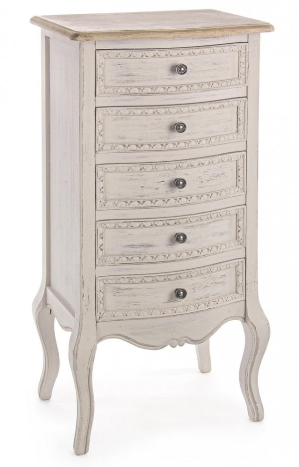 prezzo Commode 5 Tiroirs Clarisse en Bois