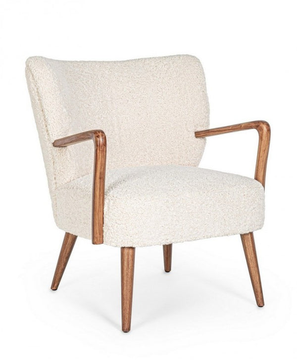 acquista Fauteuil Moritz en bois blanc