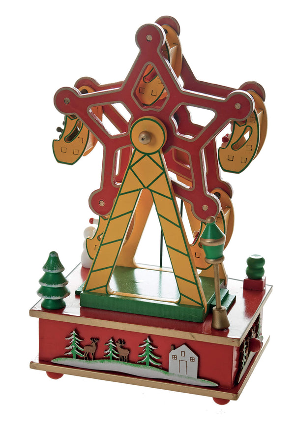 Carrousel Carillon Grande Roue 13,5x22 cm avec Musique et Mouvement online