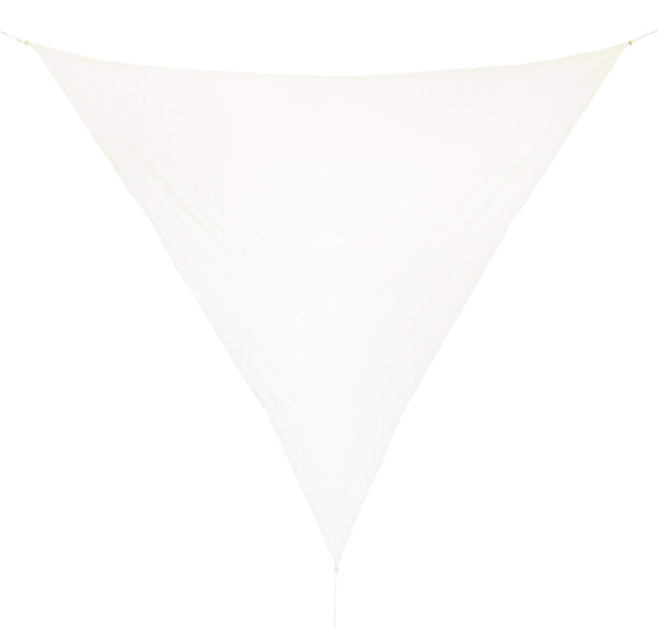 online Voile d'ombrage triangulaire 5x5x5m en polyester naturel