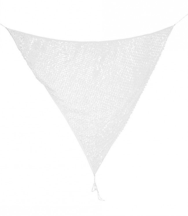 Vela Ombreggiante Moon Bianco 3,6x3,6m in Poliestere-1