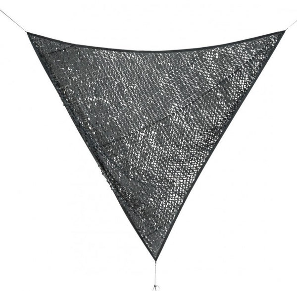 sconto Voile d'Ombrage Moon Gris Foncé 3,6x3,6m en Polyester