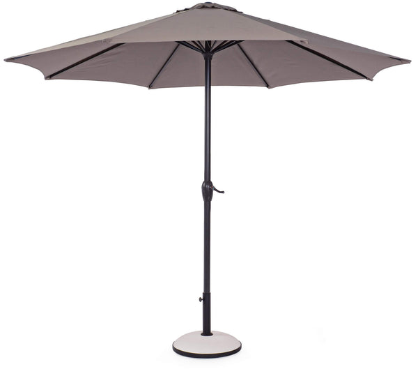 Parasol de jardin Ø3 m Mât Ø46 mm en Aluminium Gris Tourterelle Toile Polyester online