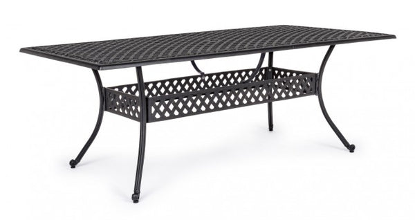 Table Ivrea Rett 213x107 cm Anthracite en Aluminium acquista