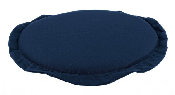 prezzo Coussin de siège rond bleu Poly180 en tissu pour extérieur