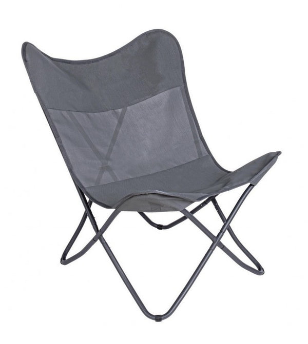 Fauteuil papillon en métal gris Gabicce online