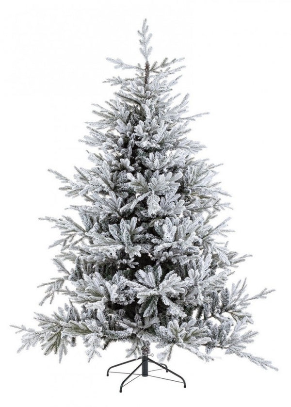 Sapin de Noël Artificiel Enneigé 210 cm 3144 Branches Vertes acquista