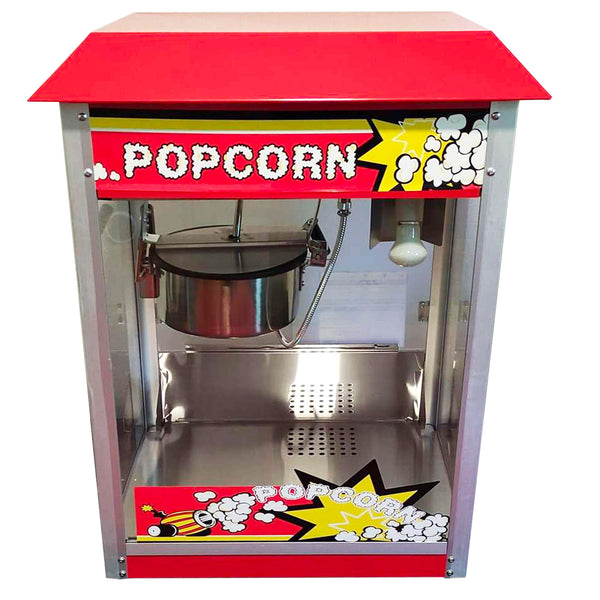 sconto Macchina per Popcorn Elettrica 55x41x74 cm con Pentola in Teflon Original Happy Air