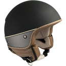 Casco Demi-Jet per Scooter CGM Nairobi 104G Nero Opaco -1