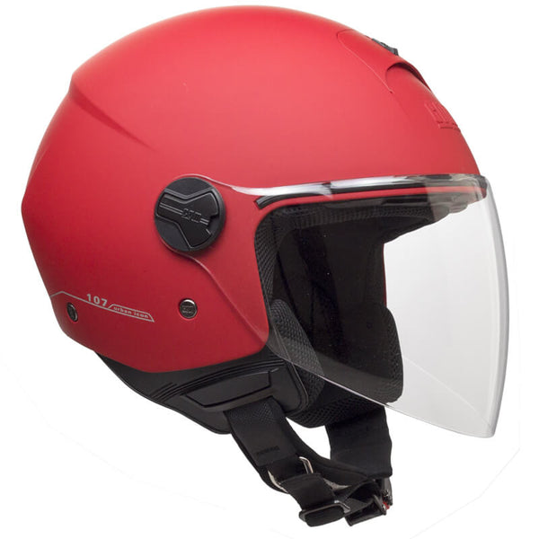 Casque Jet pour Scooter Visière Longue CGM Florence 107A Rouge Mat prezzo