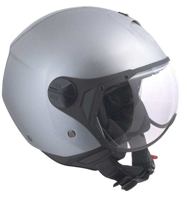 Casque Jet pour Scooter CGM Florence 107A Silver Shaped Visor online