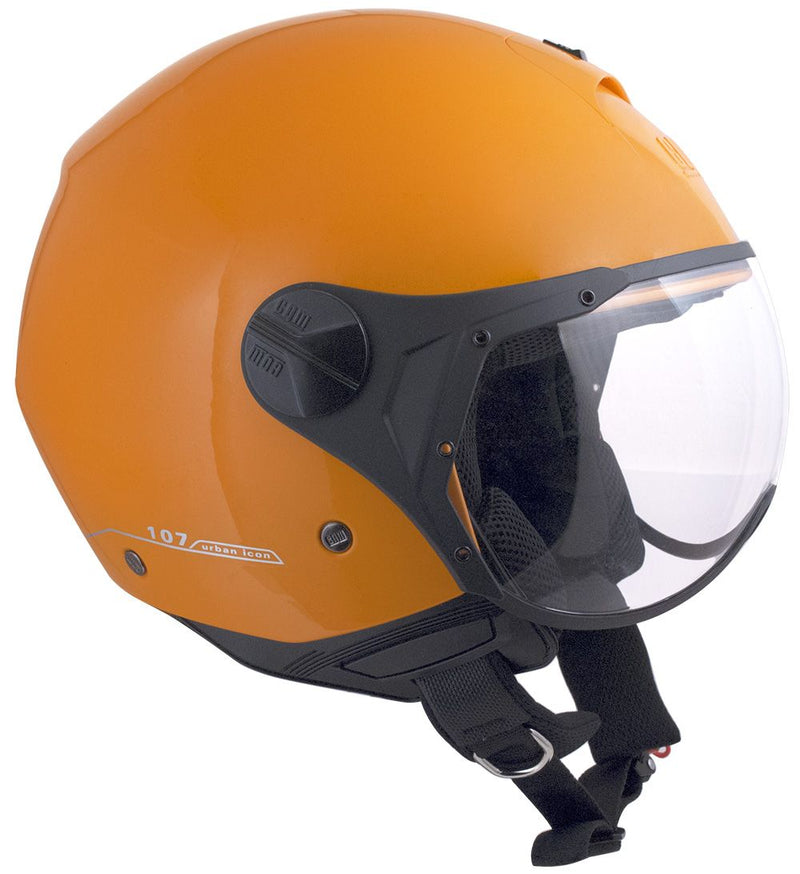 Casco Jet per Scooter Visiera Sagomata CGM Florence 107A Arancione -1