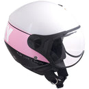 Casco Jet per Scooter Visiera Sagomata CGM Deejay 107DJ3 Rosa -1