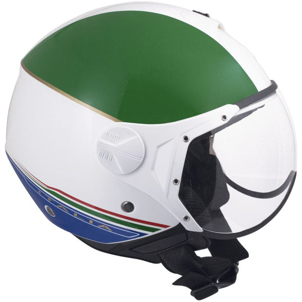 acquista Casque Jet pour Scooter CGM Italia 107I Visière Blanche
