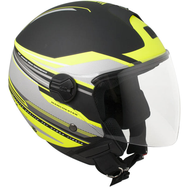 prezzo Casque Jet pour Scooter Visière Longue CGM Manchester 107X Noir Mat