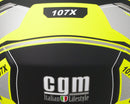 Casco Jet per Scooter Visiera Lunga CGM Manchester 107X Nero Opaco -3