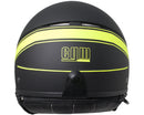 Casco Jet per Scooter Visiera Sagomata CGM Shiny 109S Giallo Fluo Opaco -2