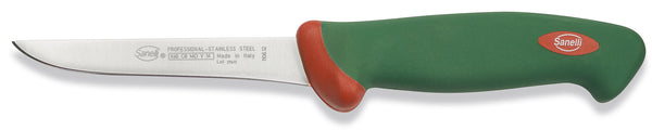 Couteau à désosser Lame 12 cm Antidérapante Sanelli Premana Manche Vert/Rouge sconto