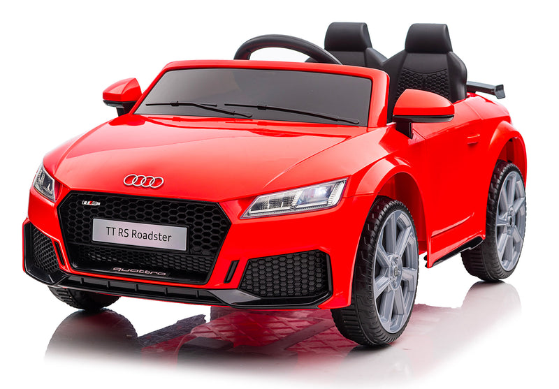 Macchina Elettrica per Bambini 12V Audi TT RS Roadster Rossa-1