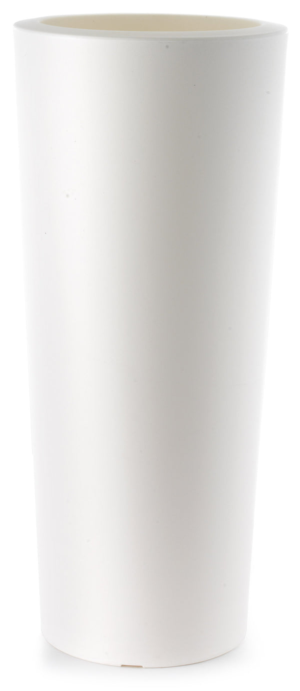 sconto Vase Polyéthylène Tulli Schio Cone Essential Blanc Différentes Tailles
