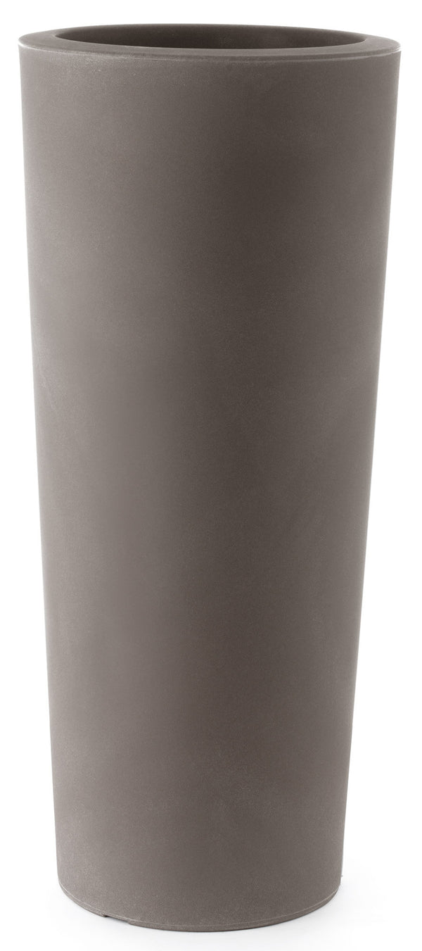 acquista Vase en Polyéthylène Tulli Schio Cone Essential Cappuccino Différentes Tailles