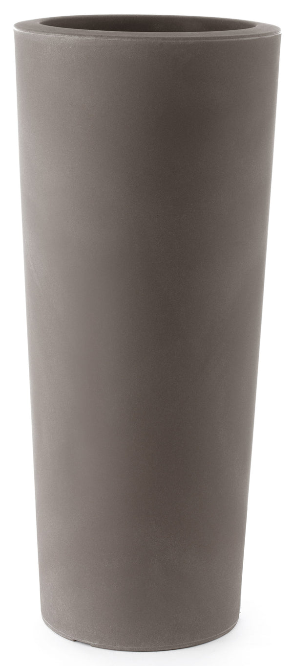 acquista Vase Ø55x145 cm en Polyéthylène Schio Cono 145 Cappuccino