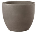 Vaso Ø32x27cm in Resina Tulli Tondo Veneto Essential SW 32 Cappuccino-2