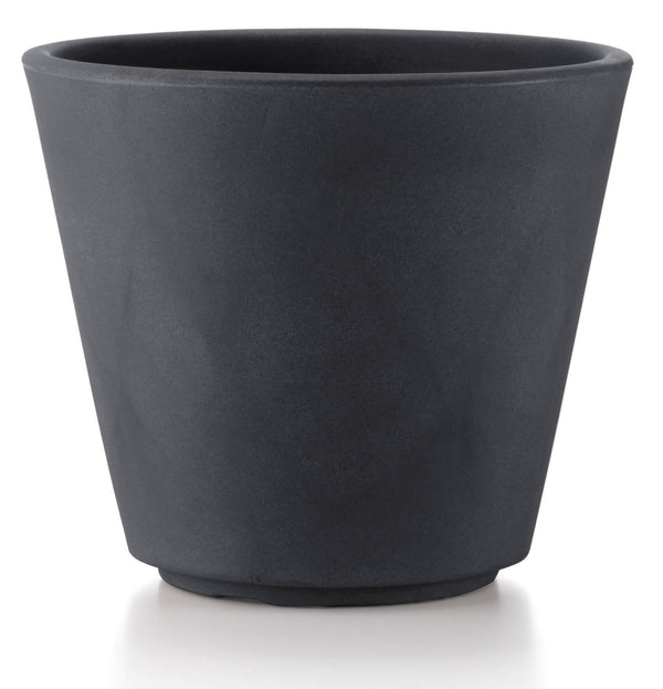 Tulli Ribeira Essential Anthracite Vase Résine Différentes Tailles sconto