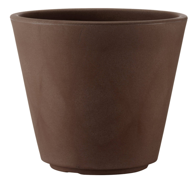 Vaso Ø33x28cm in Resina Tulli Ribeira Essential 35 Bronzo-1