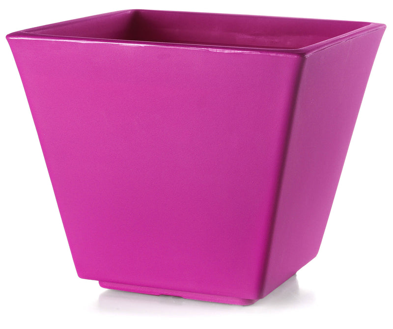 Vaso 33x33x30 cm in Polietilene Tulli Avila Essential 35 Fucsia-1