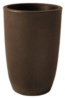 Vaso Ø30x45 cm in Polietilene Meti 30 Bronzo-1