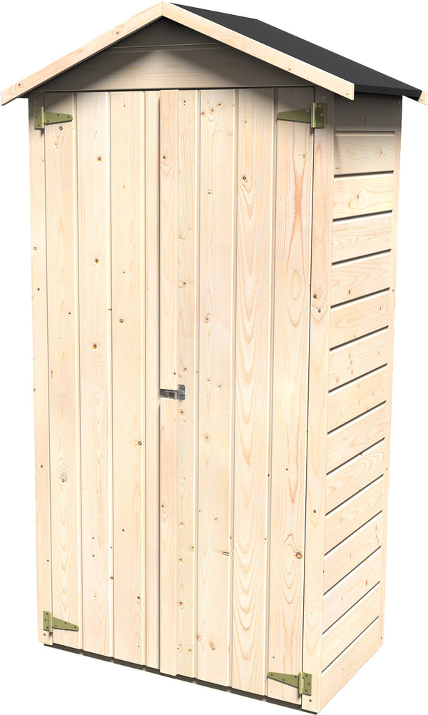 Abri de jardin pour outils 1,05x0,58m avec plancher en sapin de 12 mm Arbae prezzo