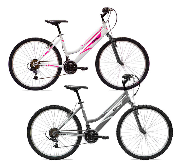 Bicicletta MTB Ragazza 26” 18 Velocità Grace Bianco o Titanio prezzo