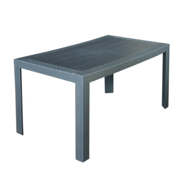 online Table de jardin 140x80x72 cm en polypropylène anthracite