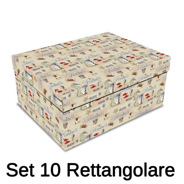 Lot de 10 cartons rectangulaires pour bouées de sauvetage acquista